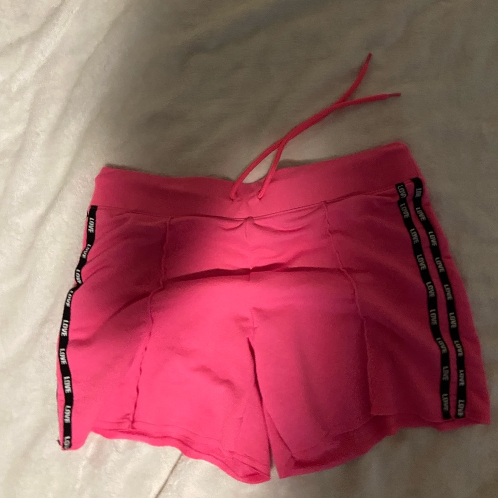 Pink shorts